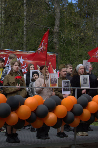 Торжественный митинг, приуроченный к 80-летию Победы в Великой Отечественной войне.