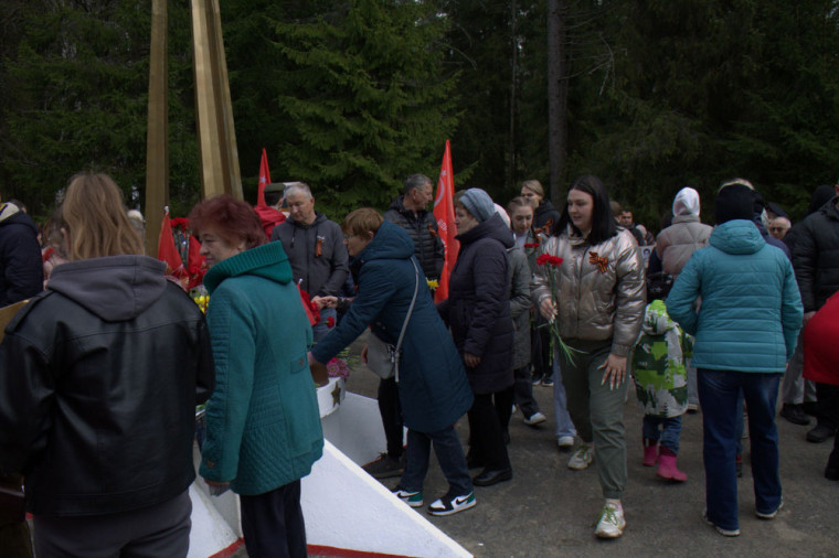 Торжественный митинг, приуроченный к 80-летию Победы в Великой Отечественной войне.