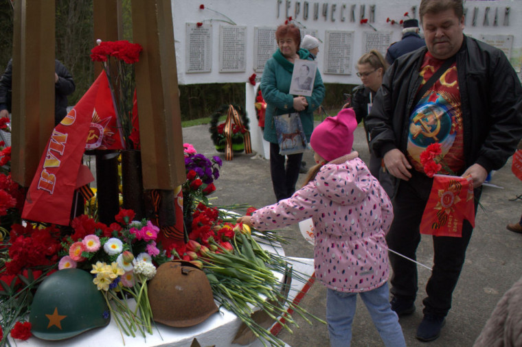 Торжественный митинг, приуроченный к 80-летию Победы в Великой Отечественной войне.
